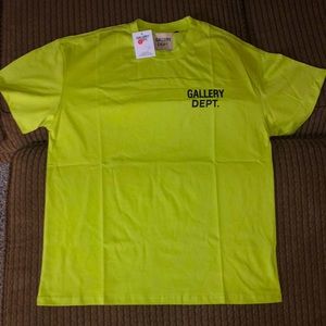 Gallery Dept. Souvenir T-Shirt (Lime Green)